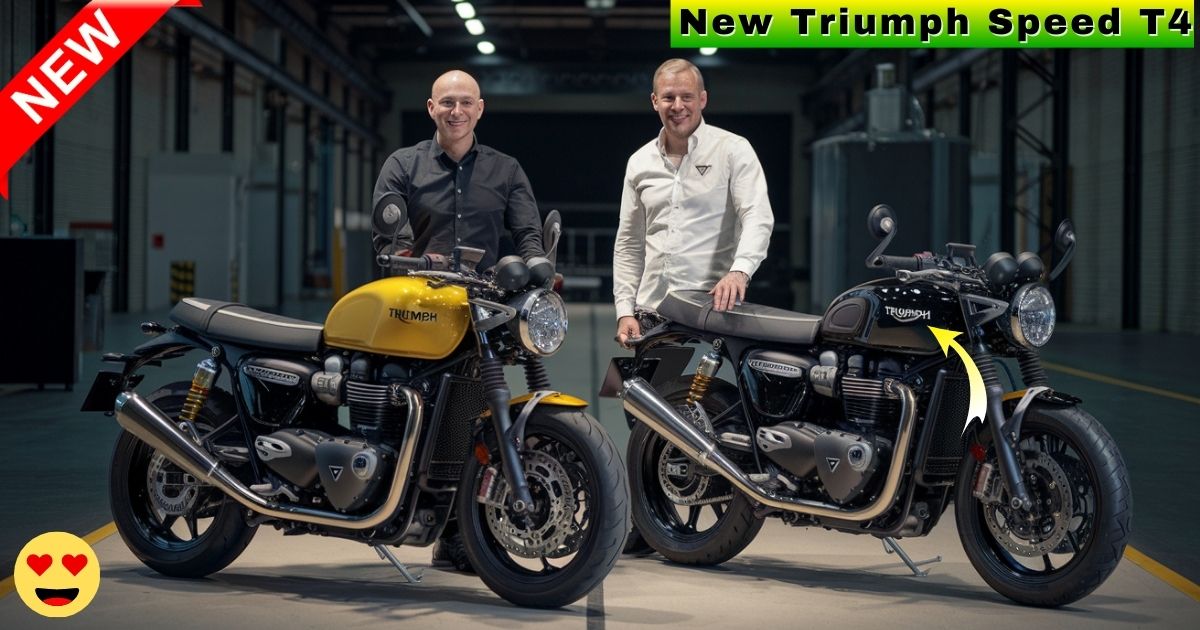 New Triumph Speed T4